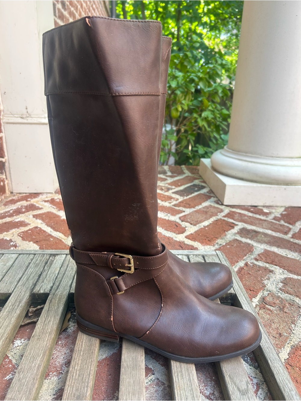 Banana Republic Classic Brown Women's Riding Boots - Tall Boot Size 8